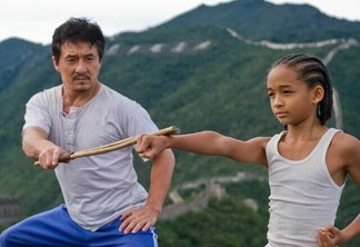 Jackie Chan e Jaden Smith no Karatê Kid de 2010
