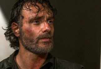 Andrew Lincoln como Rick Grimes em The Walking Dead.