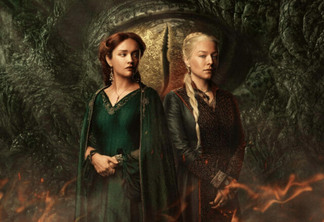 Olivia Cooke e Emma D'Arcy em A Casa do Dragão.