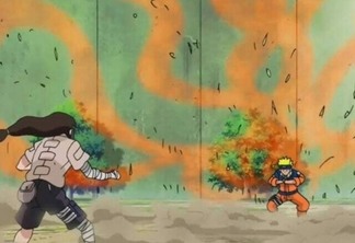 A luta entre Naruto e Neji aconteceu no episódio 61 do anime