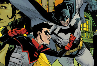 Batman e Robin nas HQs da DC.
