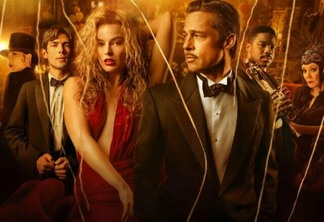 Babilônia, com Brad Pitt e Margot Robbie, está em cartaz nos cinemas