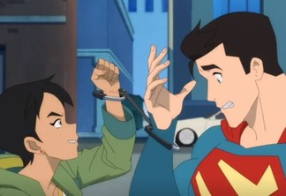 Lois e Clark em Minhas Aventuras com o Superman