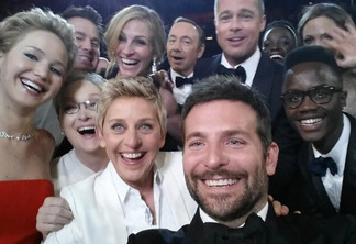 A famigerada selfie do Oscar