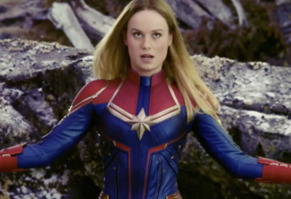 Brie Larson testa traje de Capitã Marvel no set de Vingadores: Ultimato
