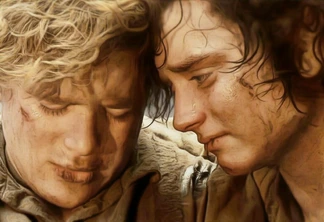 Frodo e Sam em O Senhor dos Anéis