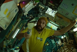 Cena do filme O Astronauta da Netflix