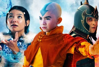 Katara, Aang e Zuko em Avatar: O Último Mestre do Ar