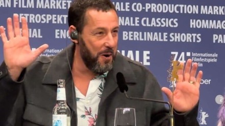 Adam Sandler no Berlinale (Foto: Hebert Neri)