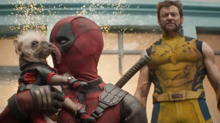 Cena de Deadpool e Wolverine
