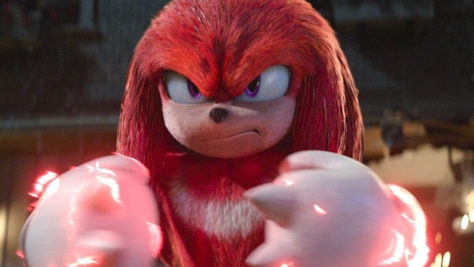 Knuckles é um dos antagonistas de Sonic 2