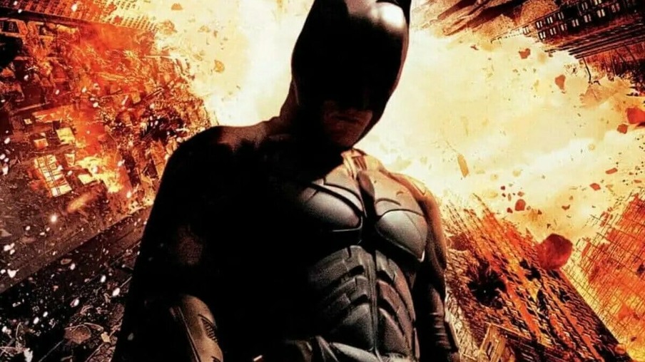 Christian Bale como Bruce Wayne em O Cavaleiro das Trevas.
