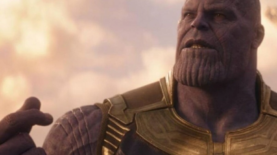 Josh Brolin como Thanos em Vingadores: Guerra Infinita.