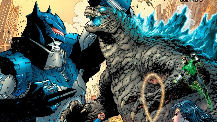Batman cria robô para lutar contra Godzilla