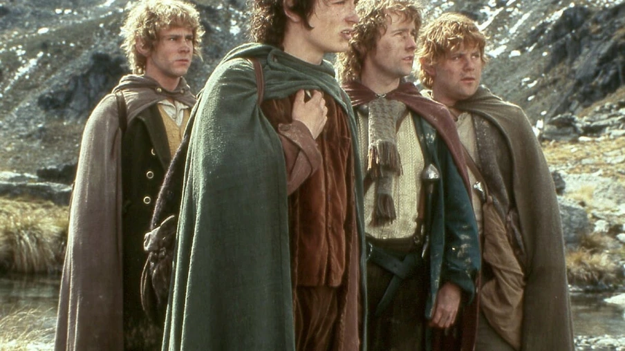 Os Hobbits em O Senhor dos Anéis: A Sociedade do Anel