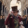 Timothée Chalamet como jovem Willy Wonka