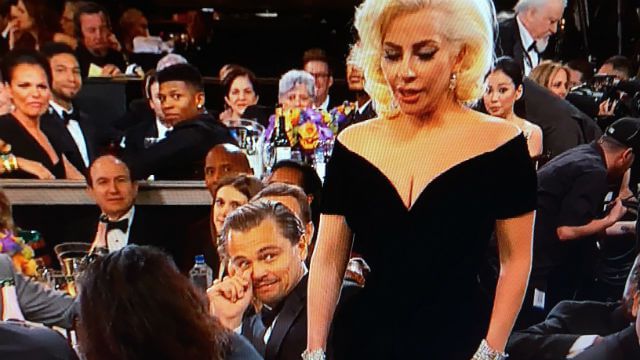 Globo de Ouro 2016 | Leonardo DiCaprio fala sobre esbarrão que levou de Lady Gaga