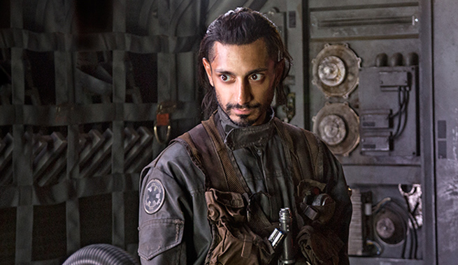 Riz Ahmed em Rogue One: Uma História Star Wars