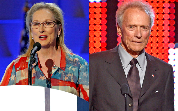 Meryl Streep e Clint Eastwood