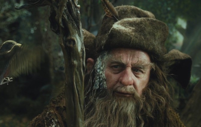 Sylvester McCoy como Radagast em O Hobbit