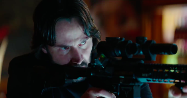 Keanu Reeves em John Wick: Um Novo Dia Para Matar