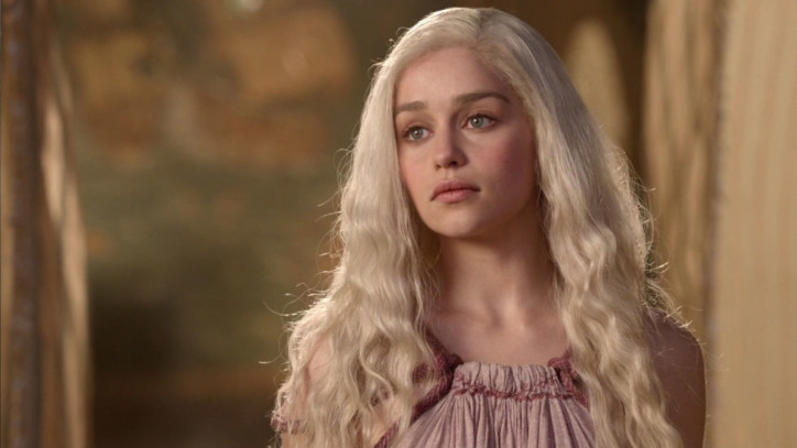 Emilia Clarke em Game of Thrones