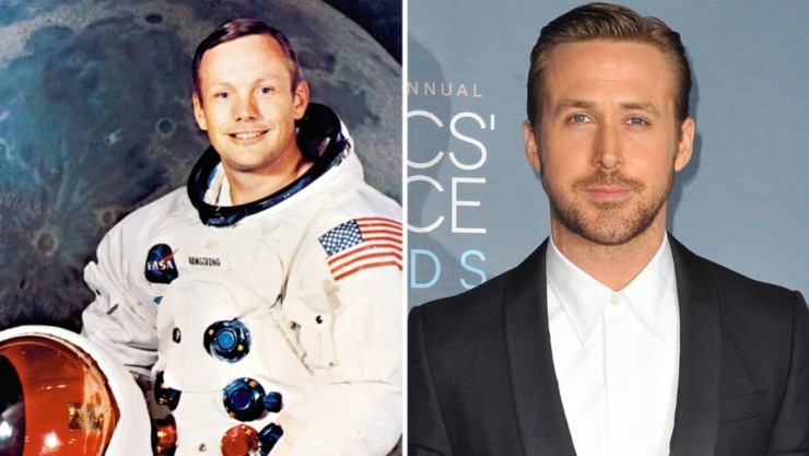 Neil Armstrong e Ryan Gosling