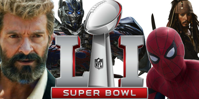 Super Bowl 2017 terá filmes da Disney, Fox, Sony e Paramount; Warner ficará de fora do evento