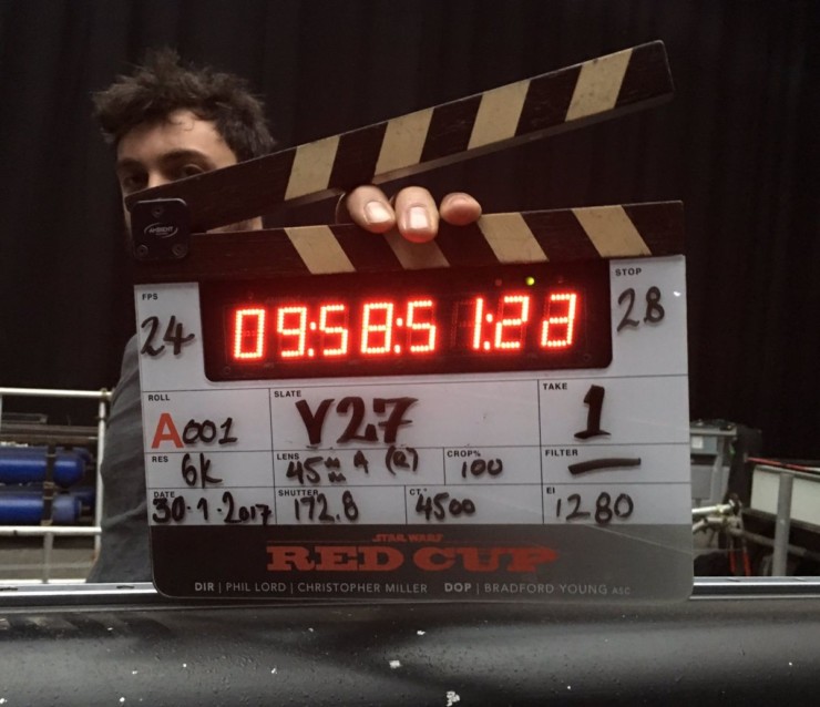 Han Solo | Diretor Ron Howard compartilha foto de si mesmo no set de filmagens