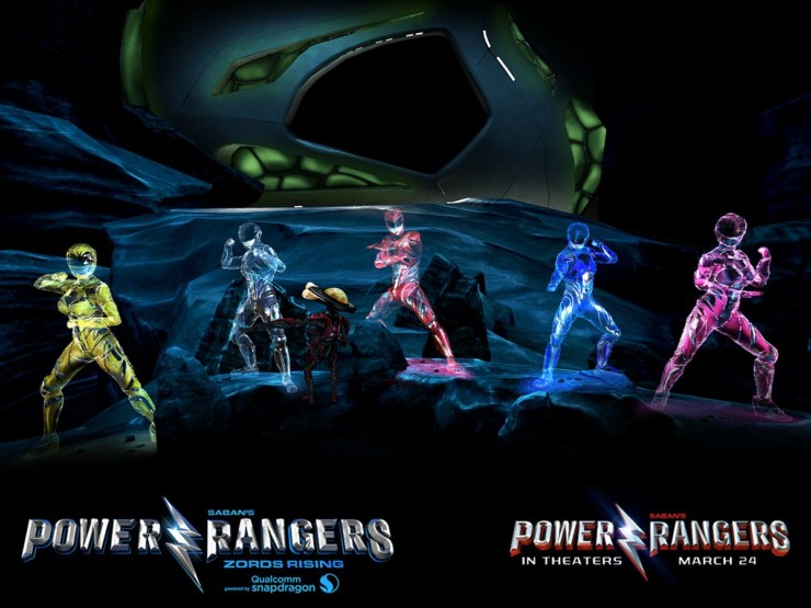 Experiência em realidade virtual dos Power Rangers