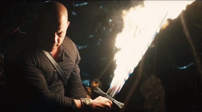 Vin Diesel em O Último Caçador de Bruxas 
