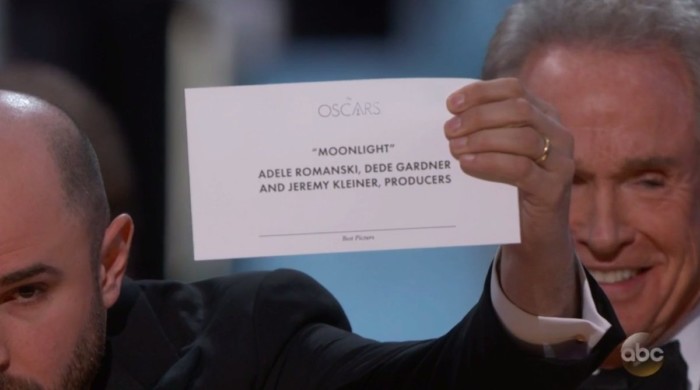 Oscar de melhor filme é anunciado errado em gafe histórica da premiação