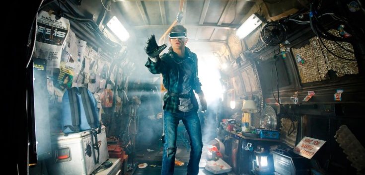 Tye Sheridan em Jogador Nº 1, novo filme de Steven Spielberg.