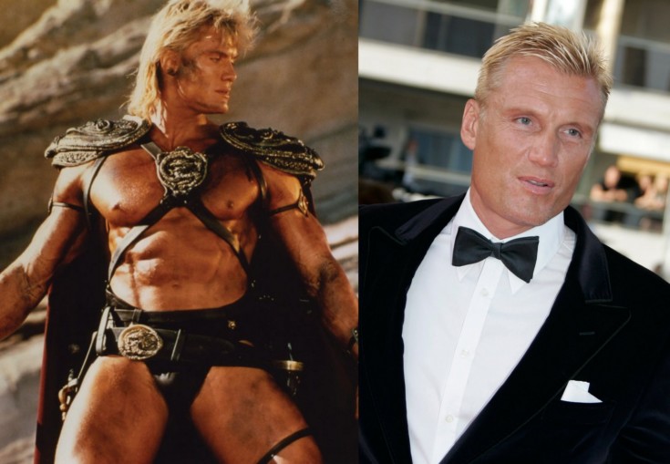 Dolph Lundgren antes e depois