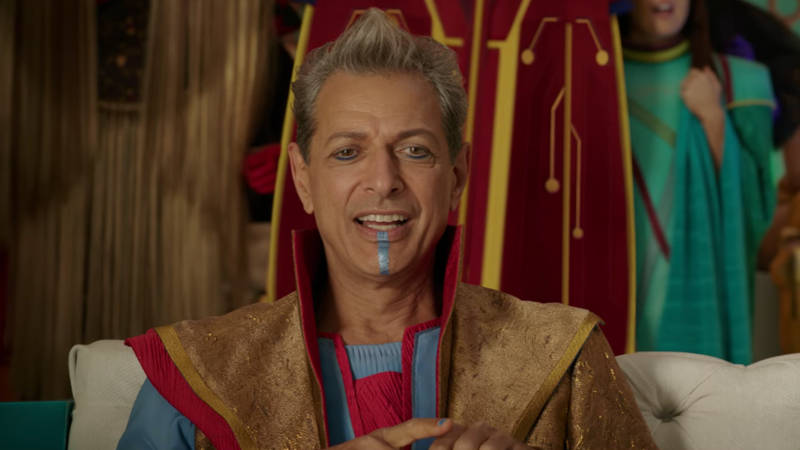 Jeff Goldblum em Thor: Ragnarok
