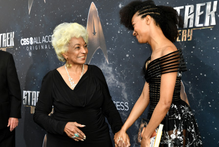 Star Trek: Discovery | “Ela é uma rainha”, diz Sonequa Martin-Green sobre atriz da série original, Nichelle Nichols