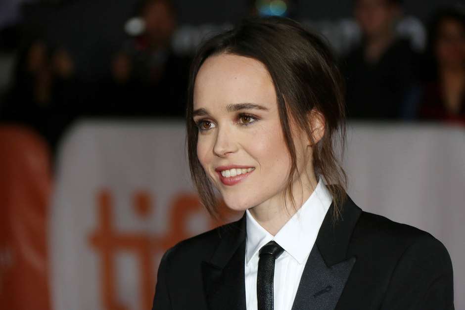A atriz Ellen Page