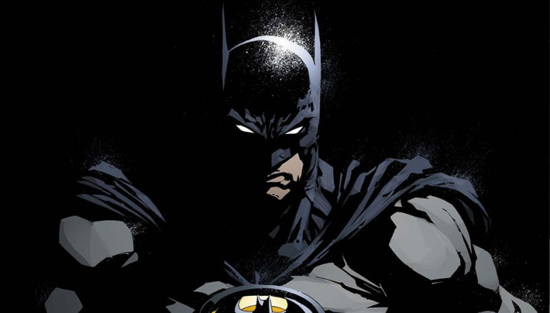 O herói Batman nos quadrinhos.