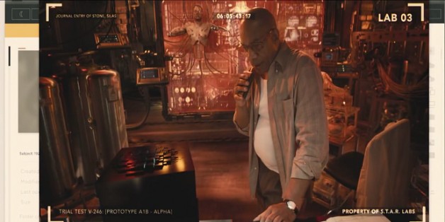 Joe Morton, ator que faz o pai de Ciborgue.