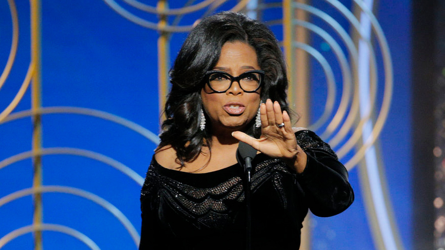 Oprah Winfrey no Globo de Ouro 2018
