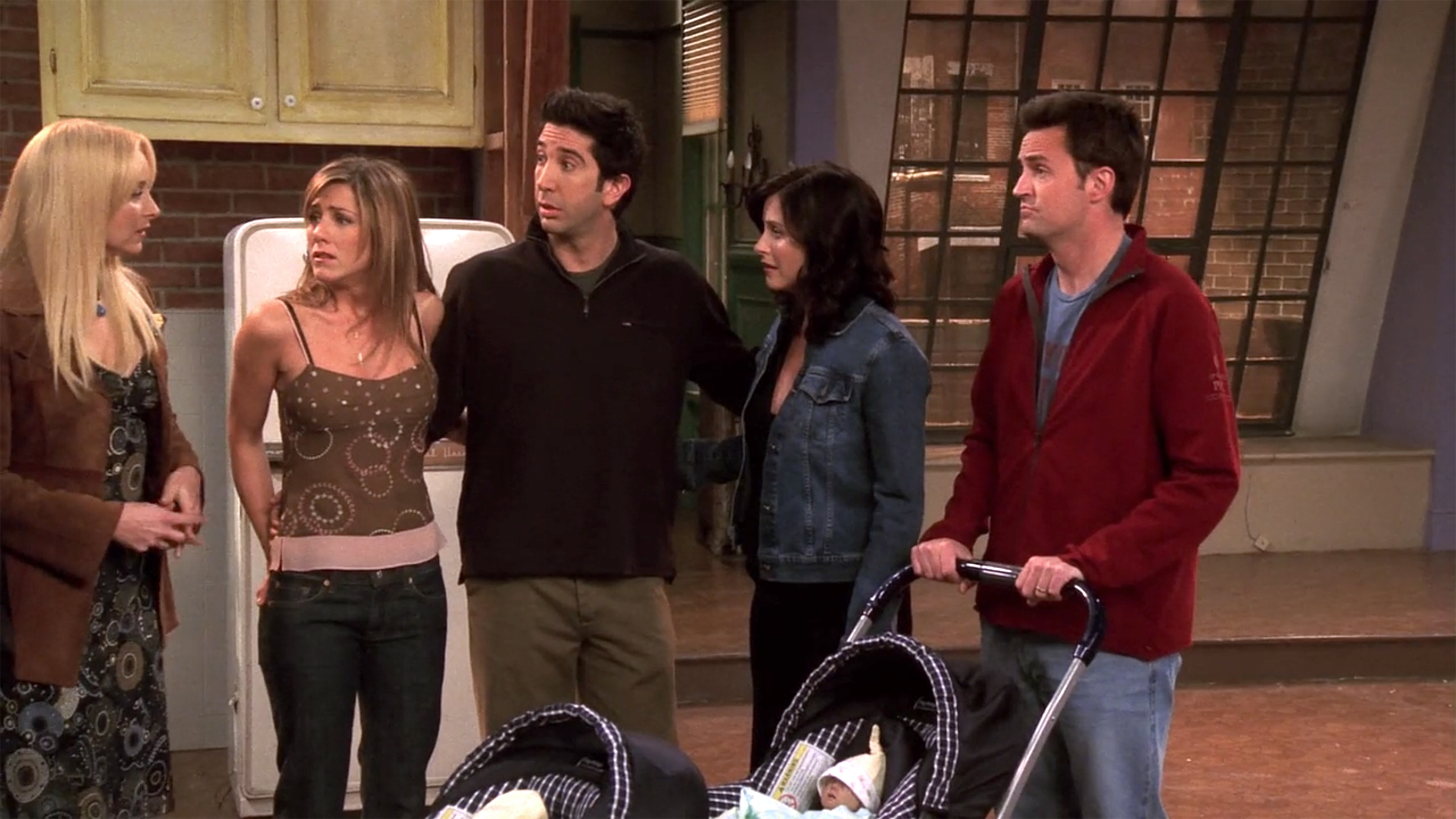 A cena final de Friends
