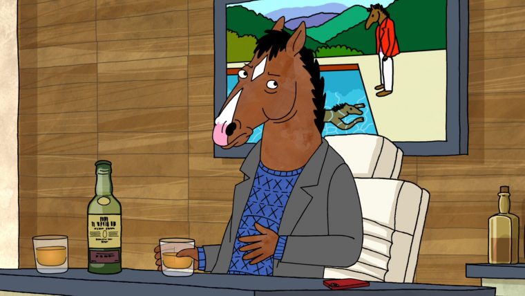 BoJack Horseman não larga o vício em trailer da 5ª temporada