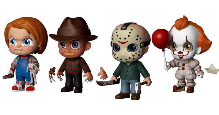 Funko anuncia bonecos especiais de Pennywise, Chucky e outros vilões de terror