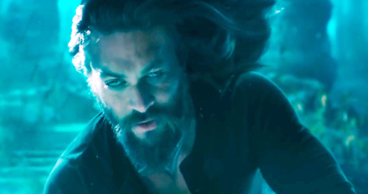 Aquaman enfrenta criaturas do Fosso em incrível pôster para IMAX