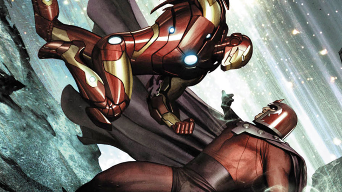 Vingadores vs X-Men | Arte imagina luta entre Homem de Ferro e Magneto