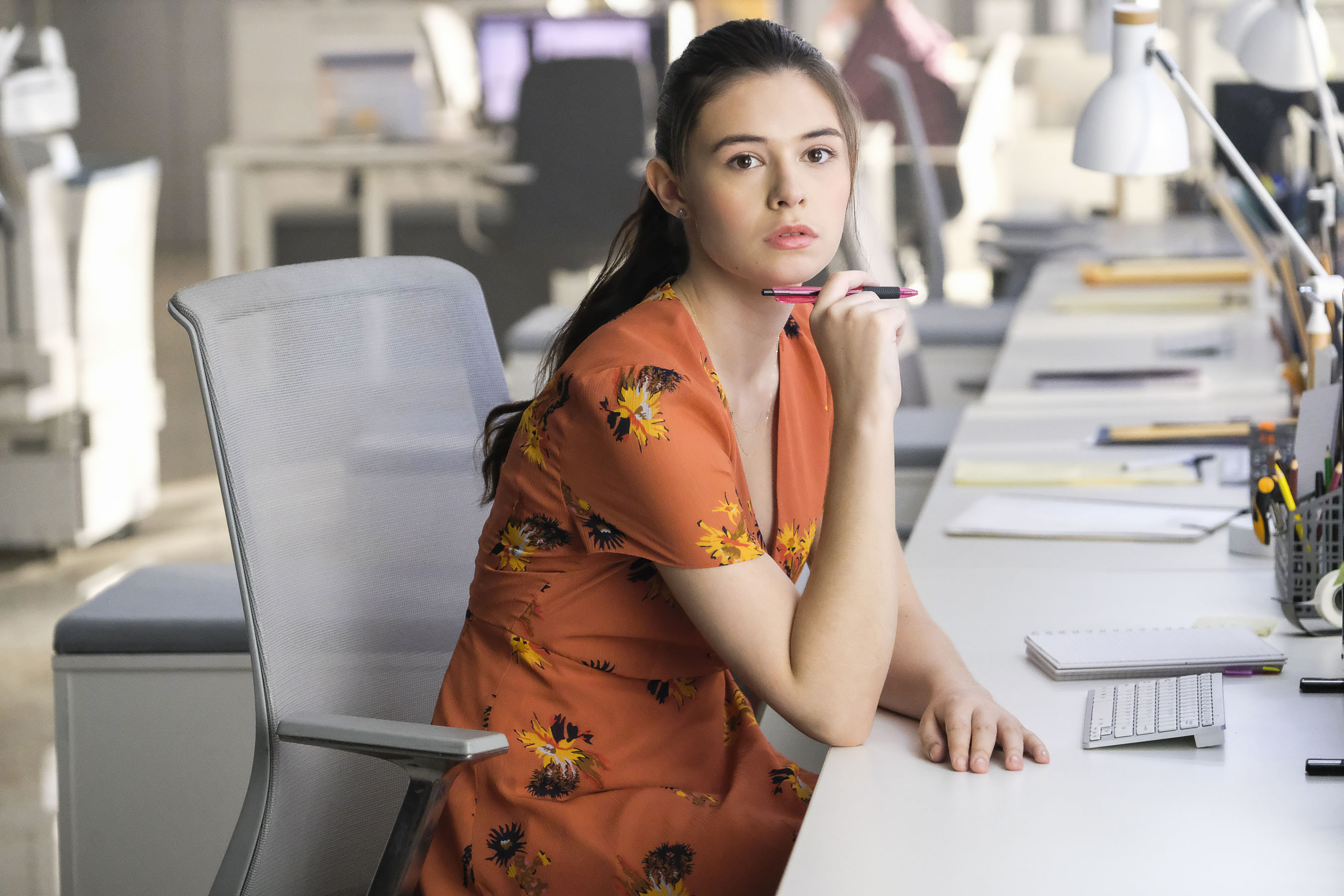 Supergirl -- "American Alien" -- Image Number: SPG401a_0470b.jpg -- Pictured: Nicole Maines as Nia Nal -- Photo: Bettina Strauss/The CW -- ÃÂ© 2018 The CW Network, LLC. All Rights Reserved.