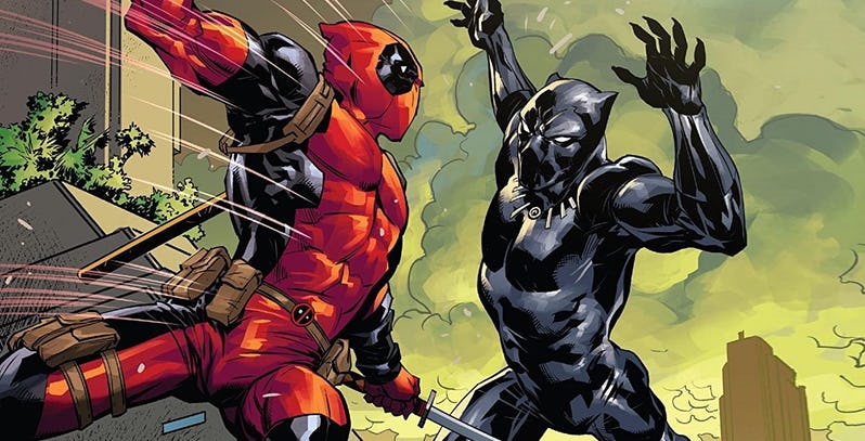 Deadpool se torna o novo Pantera Negra nos quadrinhos