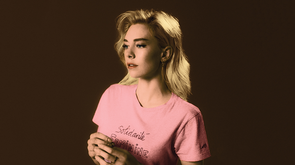 Vanessa Kirby photographed by Neil Krug on April 27, 2018 in Los Angeles, CA
