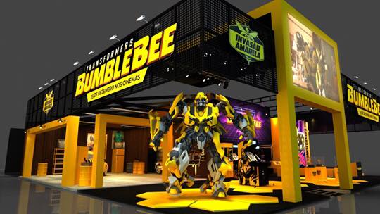 Bumblebee | Fãs vão poder interagir com o Transformer na CCXP 2018
