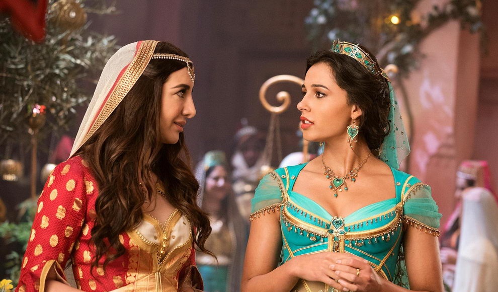 Aladdin | Arte promocional reúne o elenco inteiro do live-action